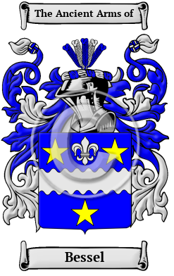 Bessel Family Crest Download (JPG) Heritage Series - 600 DPI
