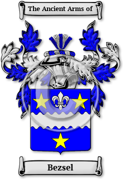 Bezsel Family Crest Download (jpg) Legacy Series - 150 DPI