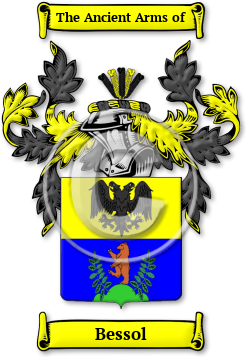 Bessol Family Crest Download (jpg) Legacy Series - 150 DPI