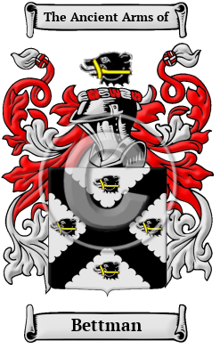 Bettman Family Crest Download (JPG) Heritage Series - 600 DPI