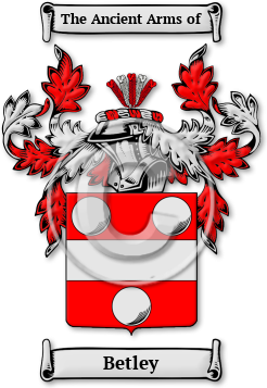 Betley Family Crest Download (jpg) Legacy Series - 150 DPI