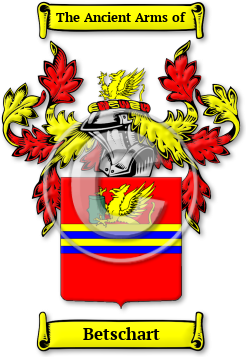 Betschart Family Crest Download (jpg) Legacy Series - 150 DPI