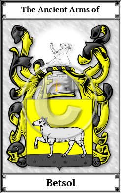 Betsol Family Crest Download (JPG)  Book Plated - 150 DPI