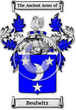 Beulwitz Family Crest Download (jpg) Legacy Series - 150 DPI