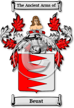 Beust Family Crest Download (jpg) Legacy Series - 150 DPI