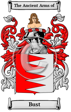 Bust Family Crest Download (JPG) Heritage Series - 600 DPI