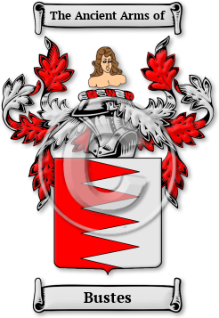 Bustes Family Crest Download (jpg) Legacy Series - 150 DPI