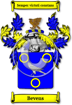 Bevens Family Crest Download (JPG) Legacy Series - 600 DPI