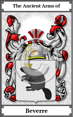 Beverre Family Crest Download (JPG)  Book Plated - 150 DPI