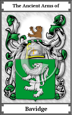 Bavidge Family Crest Download (JPG)  Book Plated - 150 DPI
