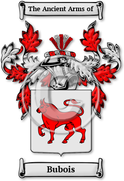 Bubois Family Crest Download (jpg) Legacy Series - 150 DPI