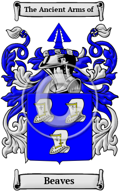 Beaves Family Crest Download (JPG) Heritage Series - 300 DPI