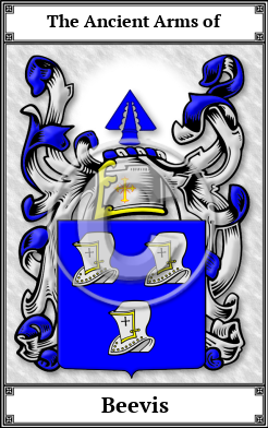 Beevis Family Crest Download (JPG)  Book Plated - 150 DPI