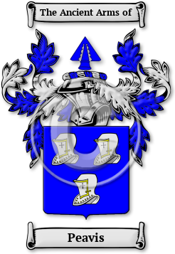 Peavis Family Crest Download (JPG) Legacy Series - 600 DPI