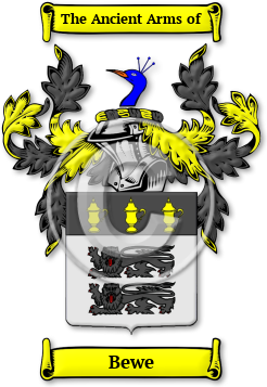 Bewe Family Crest Download (jpg) Legacy Series - 150 DPI