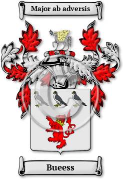 Bueess Family Crest Download (JPG) Legacy Series - 600 DPI