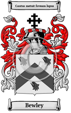 Bewley Family Crest/Coat of Arms