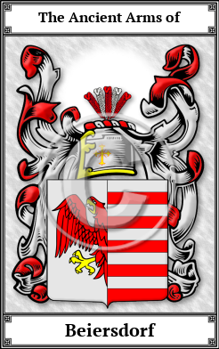 Beiersdorf Family Crest Download (JPG)  Book Plated - 150 DPI