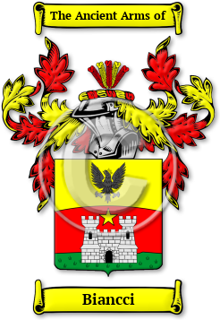 Biancci Family Crest Download (jpg) Legacy Series - 150 DPI