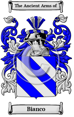Bianco Name History, Family Crest & of Arms, Italian