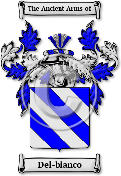 Del-bianco Family Crest Download (jpg) Legacy Series - 150 DPI