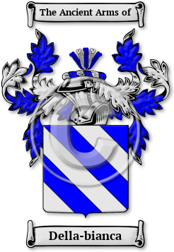 Della-bianca Family Crest Download (jpg) Legacy Series - 150 DPI