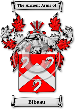 Bibeau Family Crest Download (jpg) Legacy Series - 150 DPI