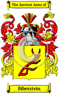 Biberstein Family Crest Download (JPG) Heritage Series - 600 DPI