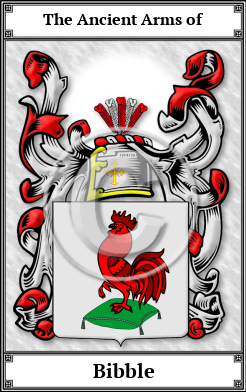 Bibble Family Crest Download (JPG)  Book Plated - 150 DPI