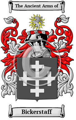 Bickerstaff Family Crest/Coat of Arms