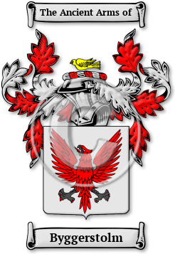 Byggerstolm Family Crest Download (jpg) Legacy Series - 150 DPI