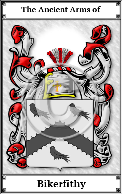 Bikerfithy Family Crest Download (JPG)  Book Plated - 150 DPI