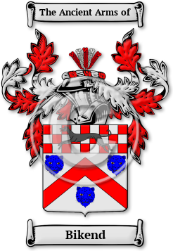 Bikend Family Crest Download (jpg) Legacy Series - 150 DPI