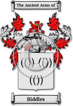 Biddles Family Crest Download (jpg) Legacy Series - 150 DPI