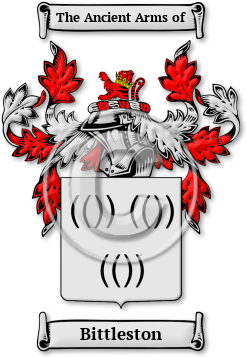Bittleston Family Crest Download (jpg) Legacy Series - 150 DPI