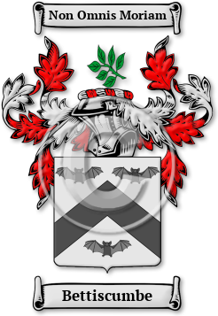 Bettiscumbe Family Crest Download (JPG) Legacy Series - 600 DPI