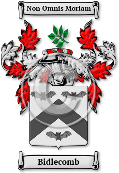 Bidlecomb Family Crest Download (JPG) Legacy Series - 600 DPI