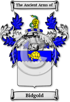 Bidgold Family Crest Download (jpg) Legacy Series - 150 DPI