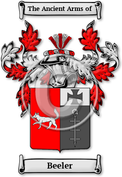 Beeler Family Crest Download (JPG) Legacy Series - 600 DPI