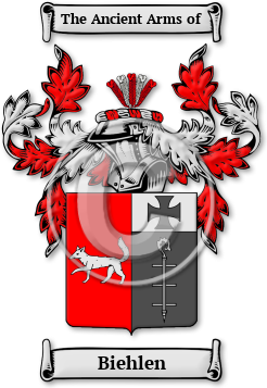 Biehlen Family Crest Download (JPG) Legacy Series - 600 DPI
