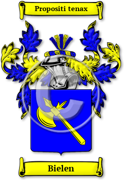 Bielen Family Crest Download (jpg) Legacy Series - 150 DPI