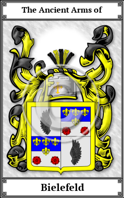 Bielefeld Family Crest Download (JPG)  Book Plated - 150 DPI