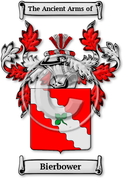 Bierbower Family Crest Download (jpg) Legacy Series - 150 DPI