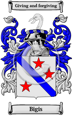 Bigis Family Crest/Coat of Arms