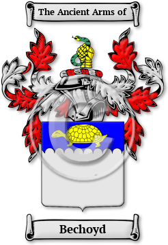 Bechoyd Family Crest Download (jpg) Legacy Series - 150 DPI