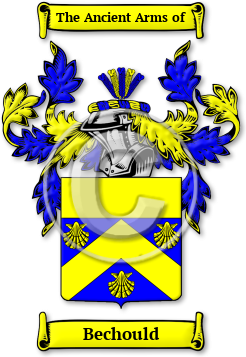 Bechould Family Crest Download (JPG) Legacy Series - 600 DPI