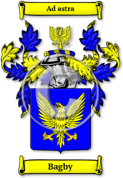 Bagby Family Crest Download (jpg) Legacy Series - 150 DPI