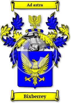 Bixberrey Family Crest Download (jpg) Legacy Series - 150 DPI