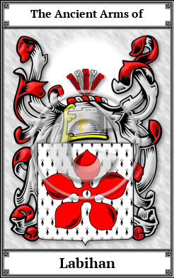 Labihan Family Crest Download (JPG) Book Plated - 600 DPI