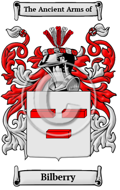 Bilberry Family Crest/Coat of Arms